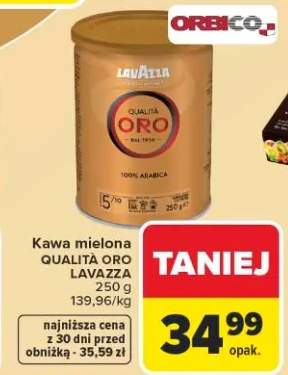 Kawa mielona Qualita Oro
