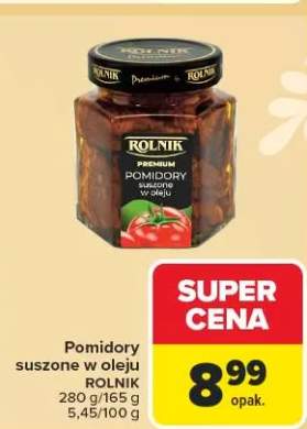 Pomidory suszone w oleju
