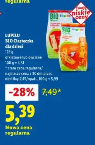 BIO Ciasteczka dla dzieci orkiszowe