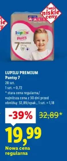 Pieluchomajtki Pantsy Premium 7