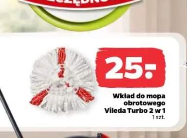 Wkład do mopa obrotowego Turbo 2 w 1