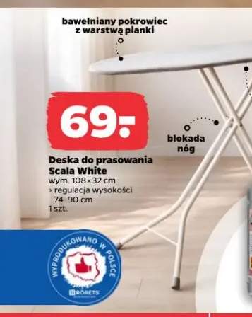 Deska do prasowania Scala White
