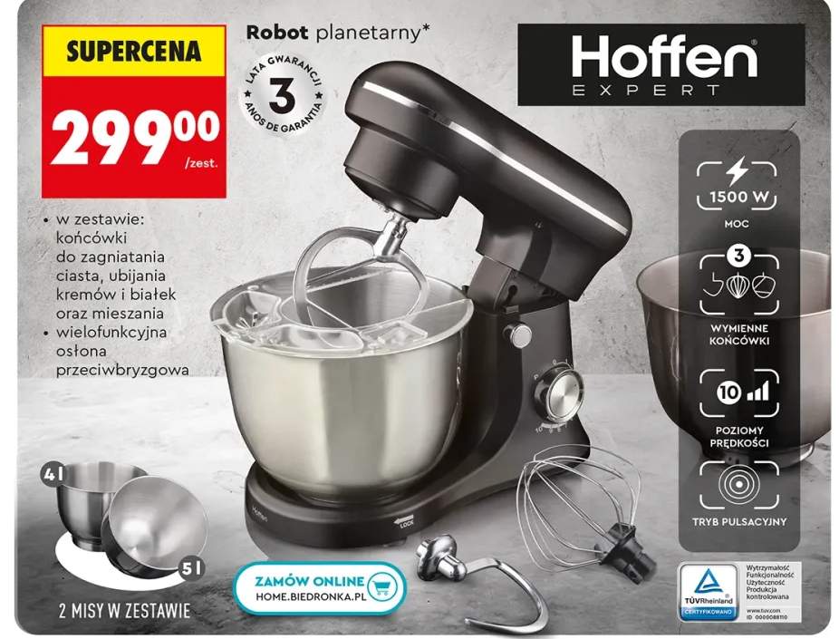 Robot planetarny 1500 W