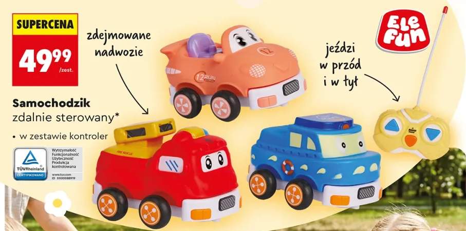 Samochodzik zdalnie sterowany