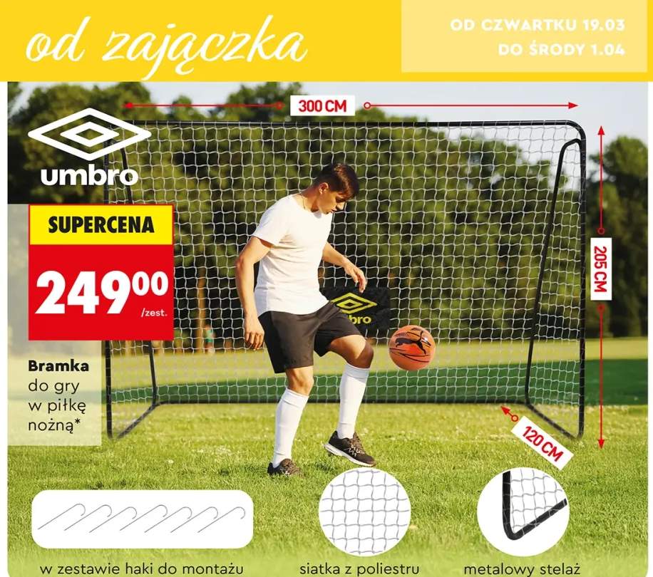 Bramka do gry w piłkę nożną