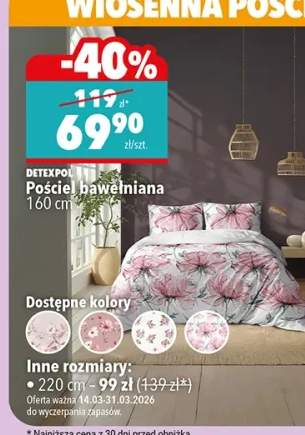 Pościel bawełniana 160 cm