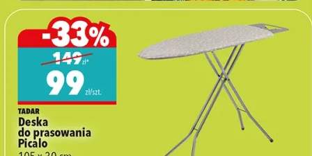 Deska do prasowania Picalo 105x30 cm