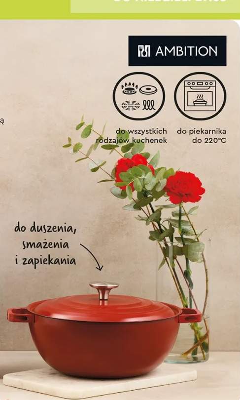 Garnek 26,5 cm 4 l z pokrywką