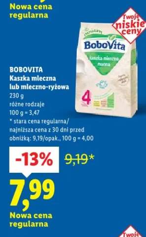 Kaszka mleczna lub mleczno-ryżowa