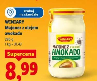 Majonez z olejem awokado