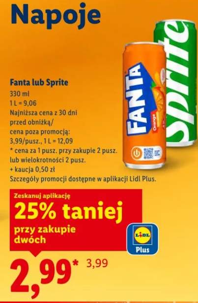 Napój Fanta