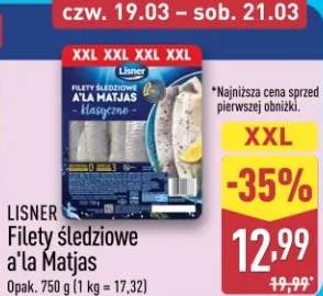 Filety śledziowe a'la Matjas