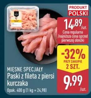 Paski z fileta z piersi kurczaka