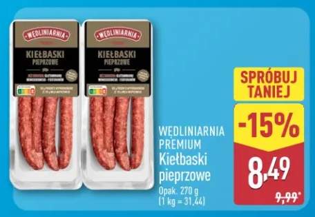 Kiełbaski pieprzowe