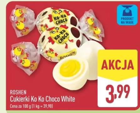 Cukierki Ko Ka Choco White