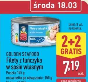 Filety z tuńczyka w sosie własnym