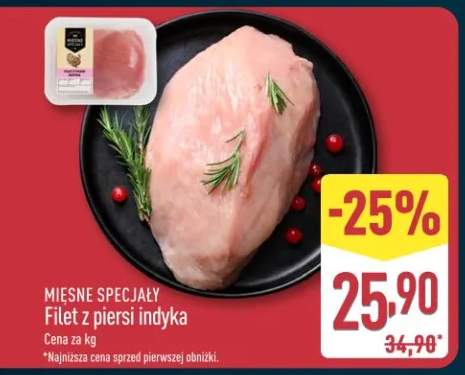 Filet z piersi indyka