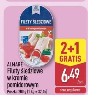 Filety śledziowe w kremie pomidorowym