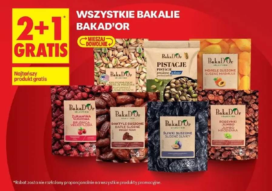 Bakalie rodzynki jumbo