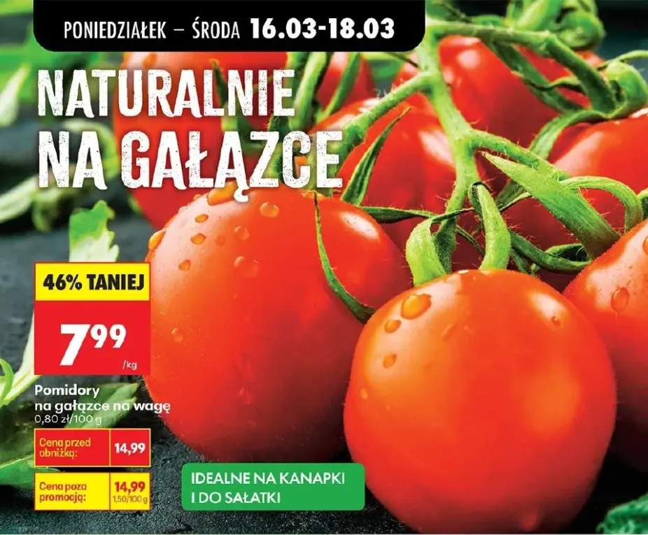 Pomidory na gałązce