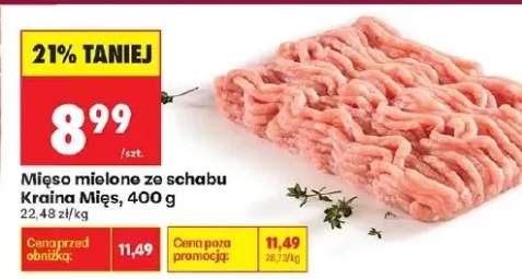 Mięso mielone ze schabu