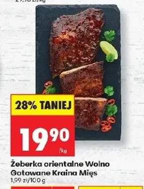 Żeberka orientalne Wolno Gotowane Kraina Mięs