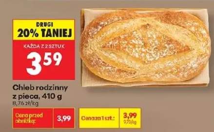 Chleb rodzinny z pieca