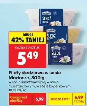 Filety śledziowe w sosie śmietanowym