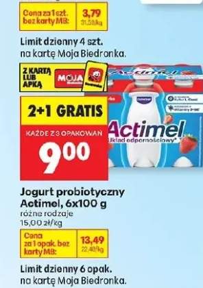 Jogurt probiotyczny Actimel
