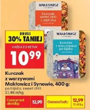 Kurczak sweet chili z papryką