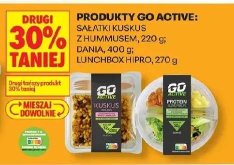 Sałatka kuskus z hummusem