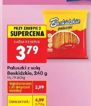 Paluszki z solą