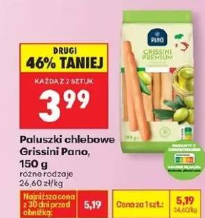 Paluszki chlebowe Grissini różne rodzaje