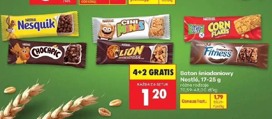 Baton śniadaniowy Nesquik