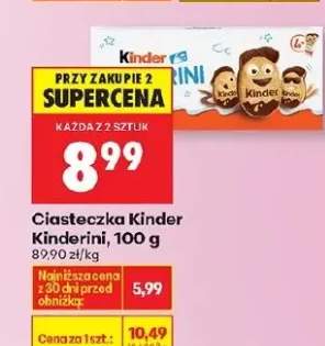 Ciasteczka Kinderini