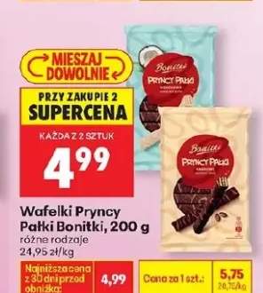 Wafelki pryncy czekoladowe