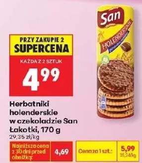 Herbatniki holenderskie w czekoladzie Łakotki