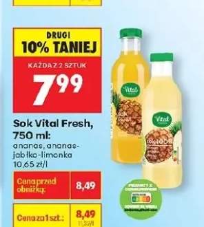 Sok pomarańcza-jabłko-limonka