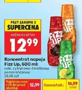 Koncentrat napoju Fizz Up cola