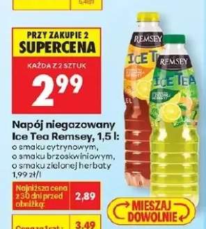 Napój niegazowany Ice Tea o smaku cytrynowym