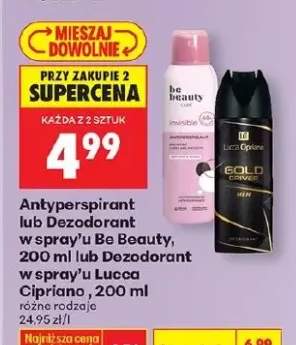 Antyperspirant lub dezodorant w spray'u