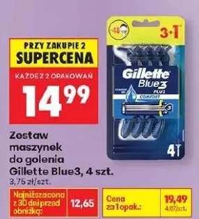 Zestaw maszynek do golenia Blue3 Plus