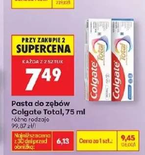 Pasta do zębów Total różne rodzaje