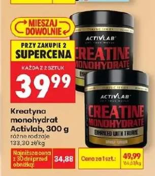 Kreatyna monohydrat różne rodzaje