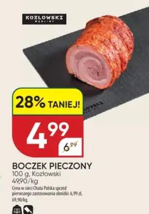 Boczek pieczony