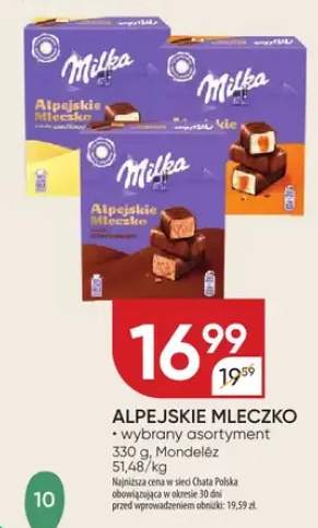 Alpejskie mleczko