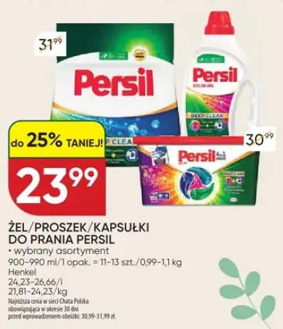 Żel/proszek/kapsułki do prania Persil