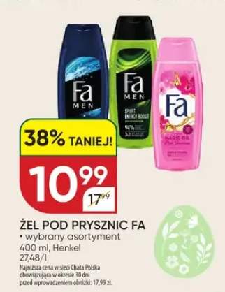 Żel pod prysznic Fa