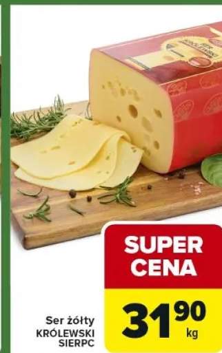 Ser żółty królewski sierpc