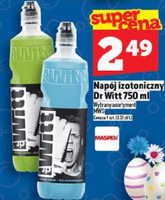 Napój izotoniczny dr witt